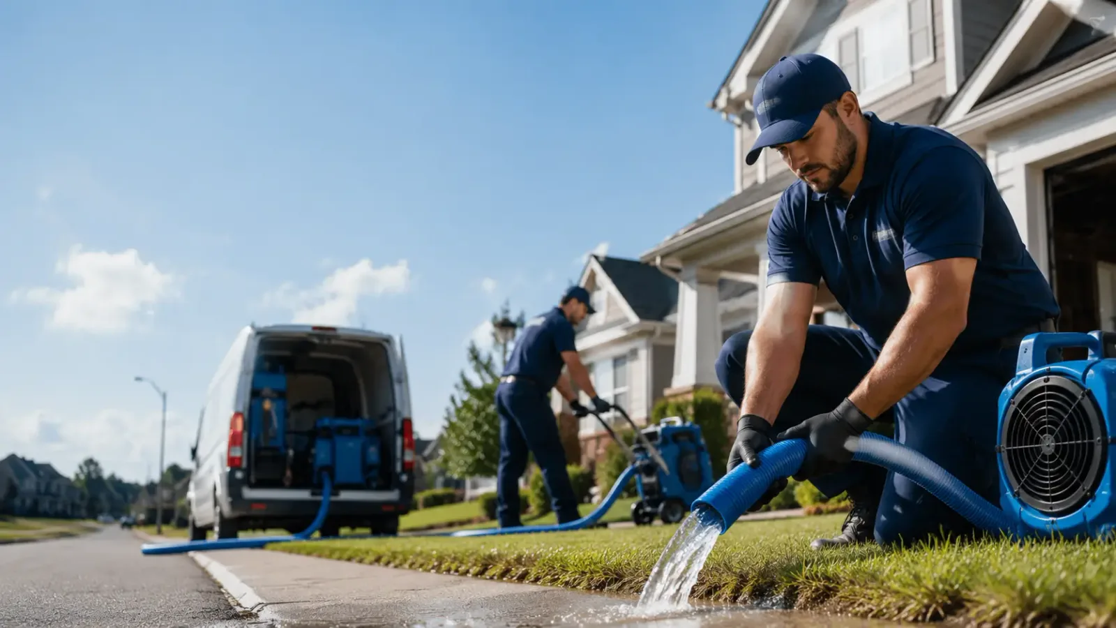 Flood Damage Restoration in Brice, OH